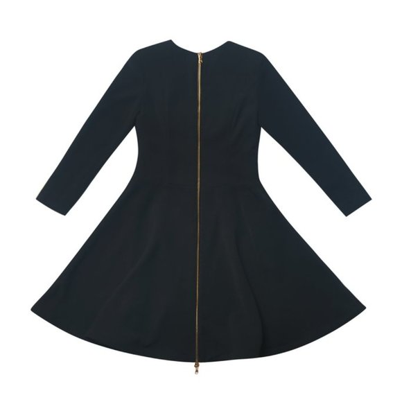 Elle Oh Elle Black Zipper Dress - Picture 3 of 3